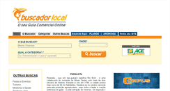 Desktop Screenshot of buscadorlocal.com.br